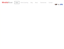 Tablet Screenshot of mindfulmover.com